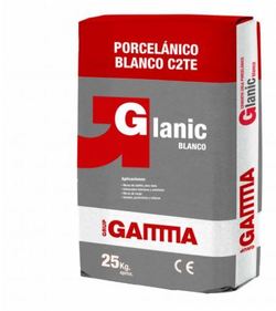 SACO CEMENTO COLA GLANIC BLANCO